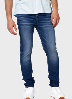 Buy Mid Wash Skinny Fit Jeans in Saudi Arabia