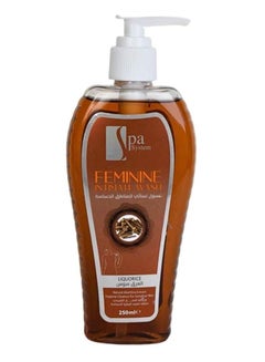 Buy Feminine Intimate Wash Liquorice 250 Ml in Saudi Arabia