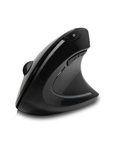 Buy Imouse E10 Vertical Ergonomic Optical 6Button 2.4 Ghz Rf Wireless Mouse Right Hand Orientation Black in UAE