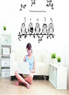 Buy cute owl sticker kids room classroom Wall stickers in Egypt