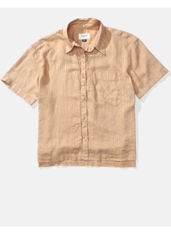 Buy AE Oversized Oxford Button-Up Shirt in UAE