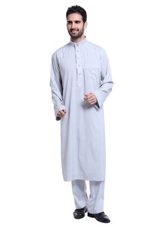 Buy Muslim Arab Men Thobe Thawb Caftan in UAE