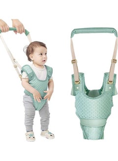 Buy Handheld Baby Walking Harness, Kids Walking Learning Helper for Boys Girls, Adjustable Walker Safety Harness Assistant Belt for Toddler Infant Child 7-24 Month (Mint Green) in Saudi Arabia