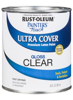 Buy 242057 Painter S Touch Latex Paint Quart Gloss Clear 1 Quarts Pack Of 1 in UAE