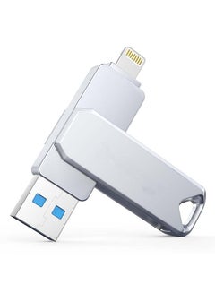Buy 128GB Flash Drive for iPhone Photo Stick USB Memory Stick Thumb Drives, High Speed USB Stick External Storage in Saudi Arabia