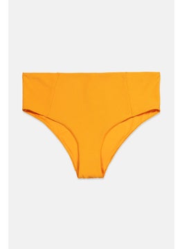 اشتري Women Textured Bikini Briefs, Orange في الامارات