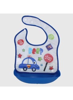 Buy Beep-Beep Bib With Silicone Pocket in Egypt