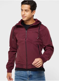 Buy Zippered Hooded Jacket in UAE