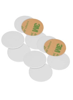 اشتري 125Khz Rewritable RFID Coin T5577 / T5200 Blank Tag With Adhesive Sticker Plastic Proximity Key Cards for Access Control (10 Pcs) في الامارات