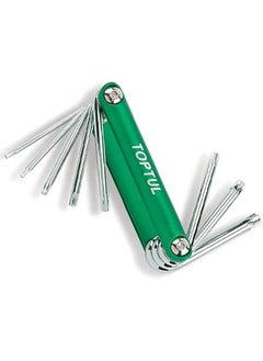 Buy Allen Key Set Torx Toptul 8 In 1 in Saudi Arabia