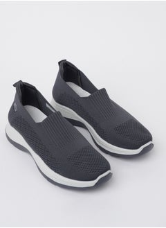 Buy Cobblerz Men's Slip-on Low Top Sneakers GREY in Saudi Arabia