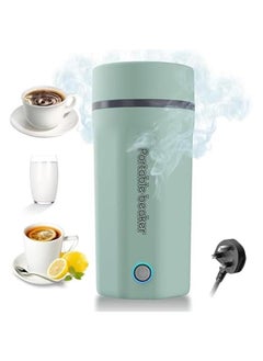 Buy Travel Electric Kettle,Portable Mini 350mL Tea Coffee Kettle Cup Heating Mug,Small Water Heater Thermos 304 Stainless Steel Electric Cup,Hot Water Boiler Teapot,Automatic Shut-Off & Start in Saudi Arabia