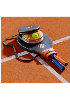 Buy Tennis Training Set Auto Rebound Gear With Tennis Ball and Bag and Rackets Portable For Tennis Practice Equipment in Saudi Arabia