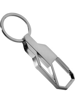 Buy mens car keychain Key Chain, Silver, 90*25*7mm in UAE