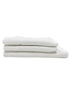 اشتري Iris (White) Premium Towel Set(Set of 4 Hand Towel & 2 Bath Towel) 100% Cotton, Highly Absorbent and Ultrasoft Quick Dry Bath Linen-600 GSM في الامارات