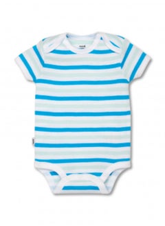 Buy Sleep Wear Short Sleeve Bodysuit - 12M Tropical Stripe in UAE