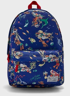 Buy Polo Printed Backpack in UAE
