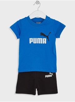 Buy Infants Minicats Tee & Shorts Set in UAE