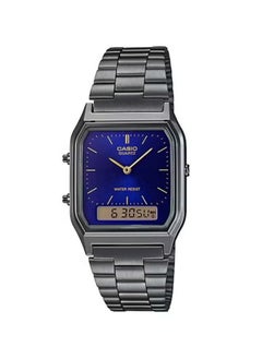 Buy Men's Stainless Steel Analog Digital Wrist Watch AQ-230GG-2ADF - 33 mm - Grey in Saudi Arabia