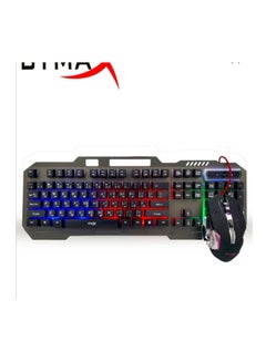 Buy gaming keyboard and  gaming mouse with led light Q308c in Saudi Arabia