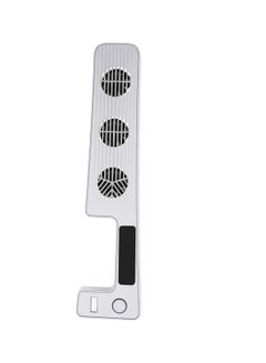 اشتري XICEN PS5 Slim Cooling Fan, New Playstation 5 Slim Console Accessories Cooler with USB Port and 3 Adjustable Quiet 9500-Speed Fans, Cool LED Light for PS5 Slim Digital/Disc Edition System في الامارات