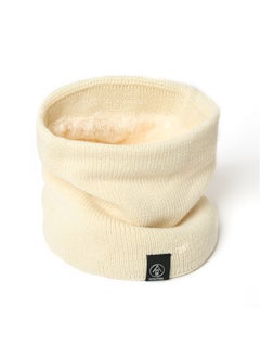 Buy Unisex Knit Neck Warmer Thick Winter ScarfWJ99-12 rice White WJ99-12 rice White in Saudi Arabia