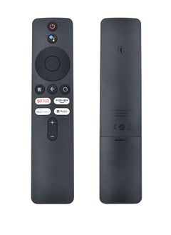 Buy Bluetooth Voice Remote Control For Xiaomi Mi TV Black in Saudi Arabia