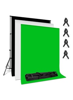 اشتري COOLBABY 2x2M Background Stand Background Screen with Photography Carrying Bag في الامارات