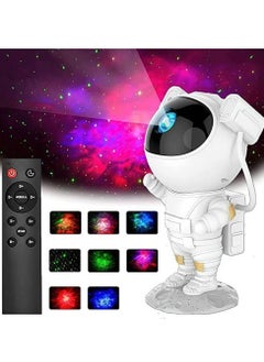 اشتري Star Projector Galaxy Night Light - Astronaut Nebula Ceiling LED Light with Timer and Remote Control في الامارات