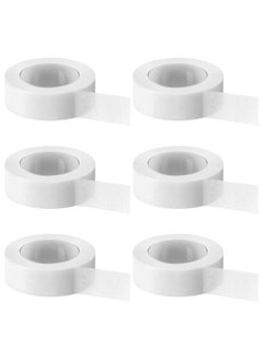 Buy 6 Rolls Flexible Skin Tape Breathable Nose Tape Self Adhesive Gauze Tape for Wound Injuries Swelling Sports, White (0.5 in x 10 Yd) in UAE