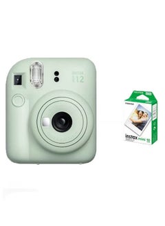 Buy Instax Mini 12 Instant Film Camera With Pack Of 10 Films in UAE