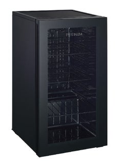 Buy Compact Design Single Door Mini Refrigerator Black 92 L MF-1000G in Saudi Arabia