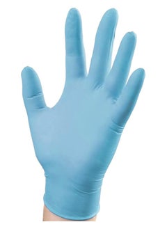 Buy food safe disposable gloves (medium/large) pack of 40 Pieces. in Egypt