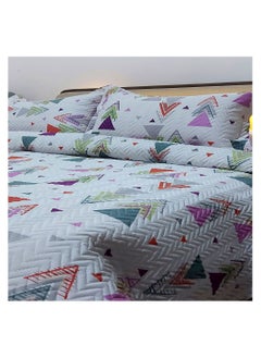 Buy Coverlet Set Cotton 3 pieces size 240 x 240 cm model 149 from Family Bed in Egypt