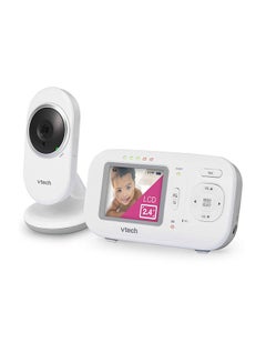 اشتري Vtech Vm320 Video Baby Monitor With Invisible Night Vision, Soothing Sounds And 2 Way Talk Intercom في الامارات