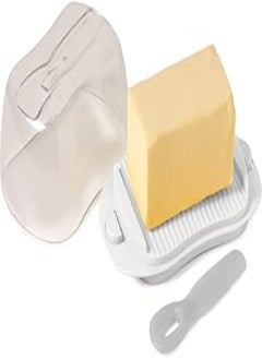 Buy Snips | Butter Dish 0,50 LT | Tray with 2 Safety Locks, Bell Transparent Butter Spread | Dimensions 18x10x7 cm | Made in Italy | 0% BPA and Phthalate Free 000863 in Egypt