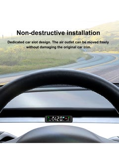 Buy 3.9" Car HUD Head Up Display Mini Dashboard for Tesla Model 3 Y Synchronous in Saudi Arabia