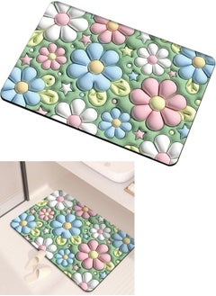 Buy 3D Soft Quick Dry Anti-Slip Bath Mat 58*38cm in Egypt