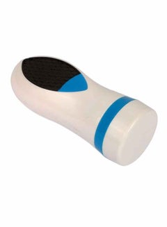 Buy Electric Calluses And Dry Skin Remover Foot File Kit White/Blue in Saudi Arabia