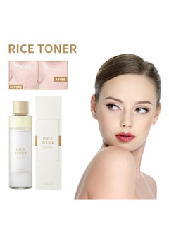 اشتري Rice Toner Anti-aging Moisturizing Essential Toner Facial Skin Care Brighten Improve Fine Line في السعودية