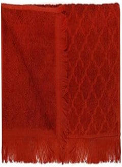 Buy More Cottons Trifle Jacquard Towel (dark orange, 50 * 100) in Egypt