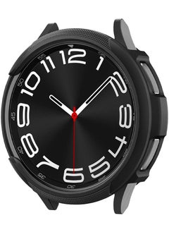 Buy Liquid Air for Samsung Galaxy Watch 6 Classic 47mm Case Cover Flexible Lightweight TPU (2023) - Matte Black in UAE