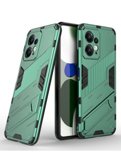 Buy GOLDEN MASK Compatible With Xiaomi Redmi Note 12 4G Punk Case Anti Protection (Green) in Egypt