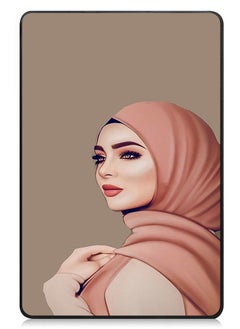 اشتري Protective Flip Case For Samsung Galaxy Tab A9 With Trifold Stand Auto Wake Sleep Shockproof Cover Hijab Girl 2 في الامارات