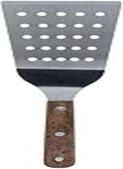 اشتري MT Stainless Steel Dessert Server - Silver and Brown في مصر