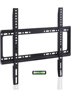 اشتري TV Wall Mounts Bracket for 26-65 Inch,VESA 400 x 400mm and 35kg Loading Capacity, Fixed Mounting Bracket for LED LCD OLED Flat Curved Screen TVs في الامارات