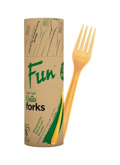 Buy Gaia Eco Friendly Bio Degradable Fork in UAE