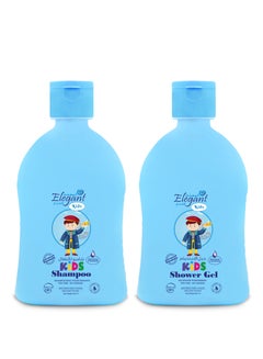 Buy Elegant Kids Shower Pack Shampoo + Shower Gel 500ml in UAE