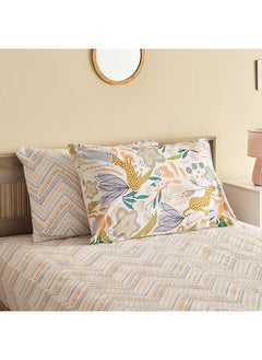 اشتري Ron Flora Kapas 2-Piece 144 TC Cotton Pillow Cover Set 50x75 cm في الامارات