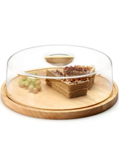 Buy Cheese Dome With Base 32.5x21.5centimeter in UAE